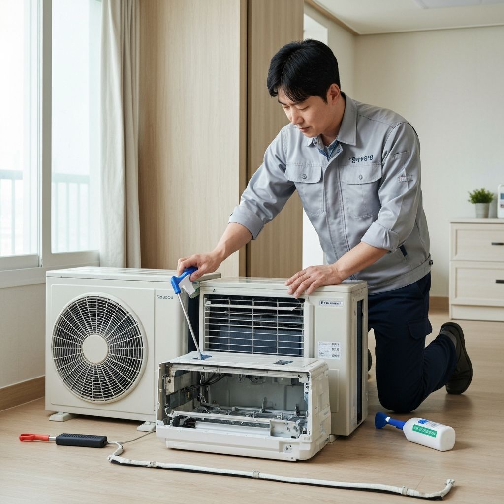 관악구 에어컨 분해청소